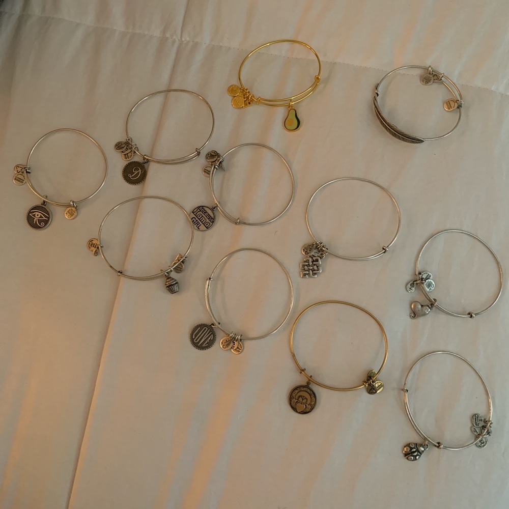 11 Alex and Ani Bracelets